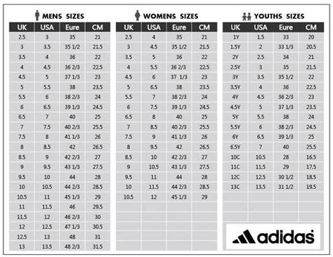 41 nike naar adidas|nike to adidas conversion chart.